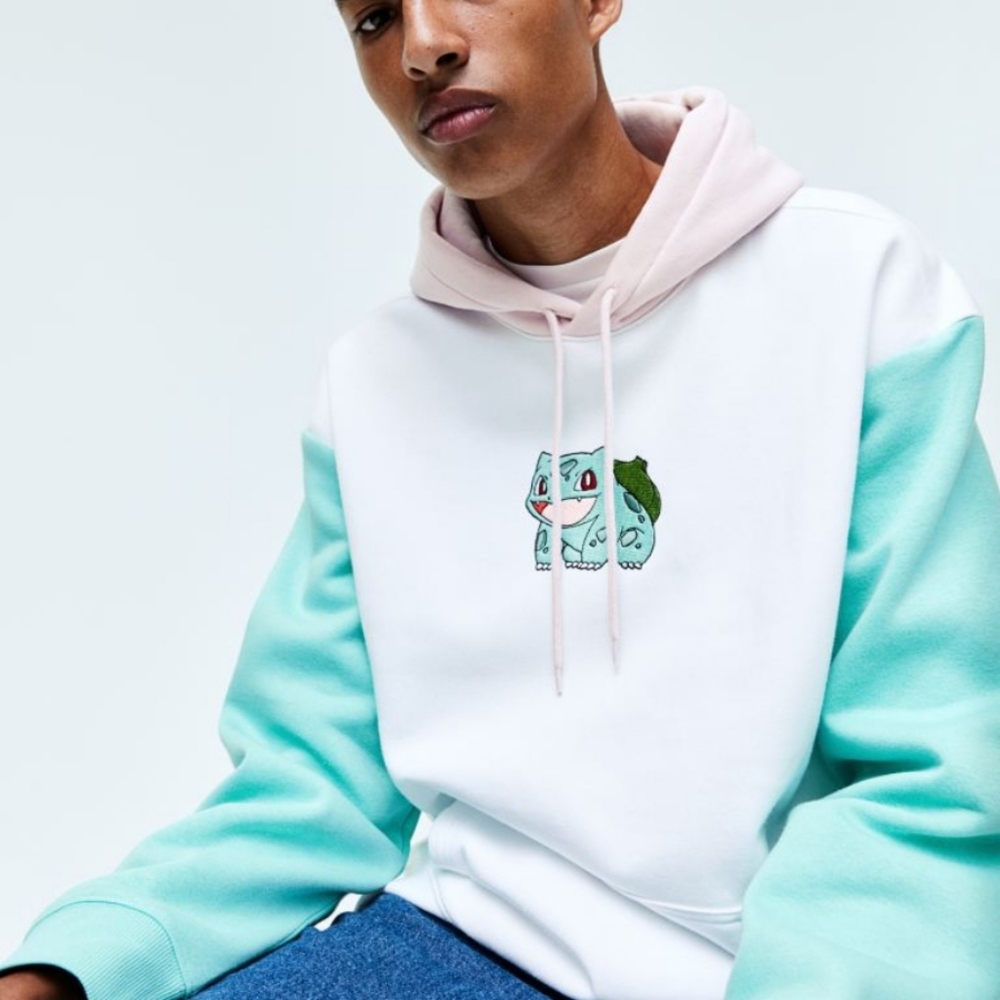 H&M Men's Pokemon Bulbasaur Sweatshirt Street Ware